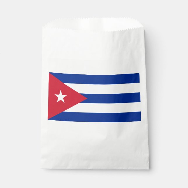 Flag of Cuba Favour Bag (Front)
