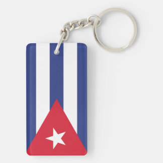 Flag of Cuba Keychain