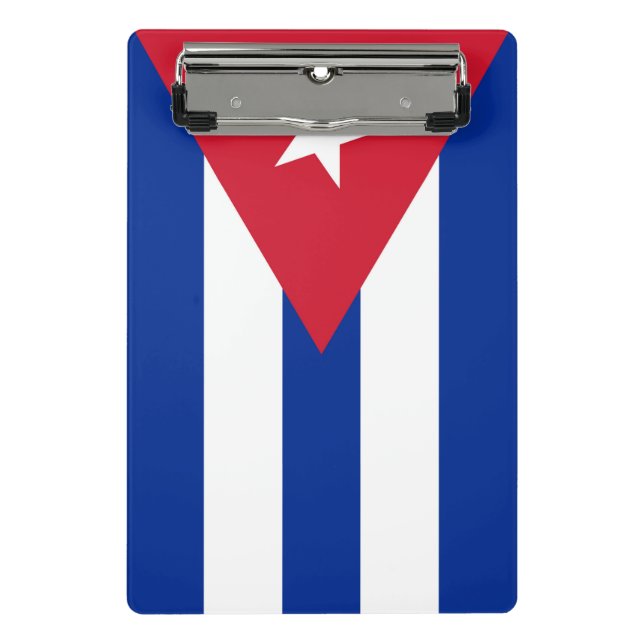 Flag of Cuba Mini Clipboard (Front)