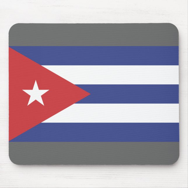 Flag of Cuba Mouse Pad (Front)