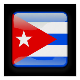 Flag of Cuba Poster
