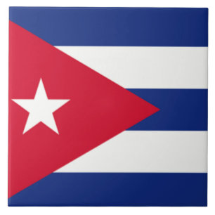 Flag of Cuba Tile