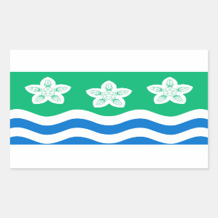 Flag of Cumberland Rectangular Sticker