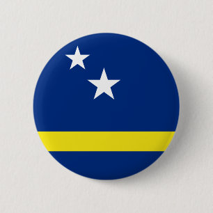 Flag of Curaçao 2 Inch Round Button
