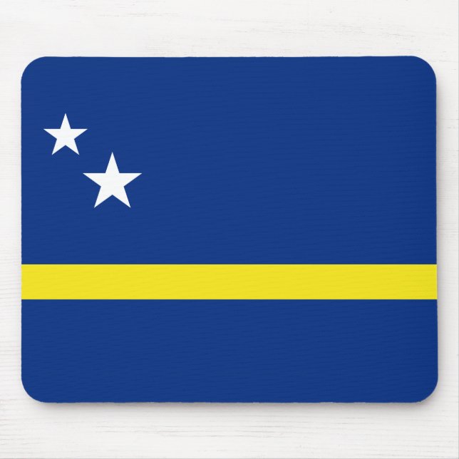 Flag of Curaçao Mouse Pad (Front)