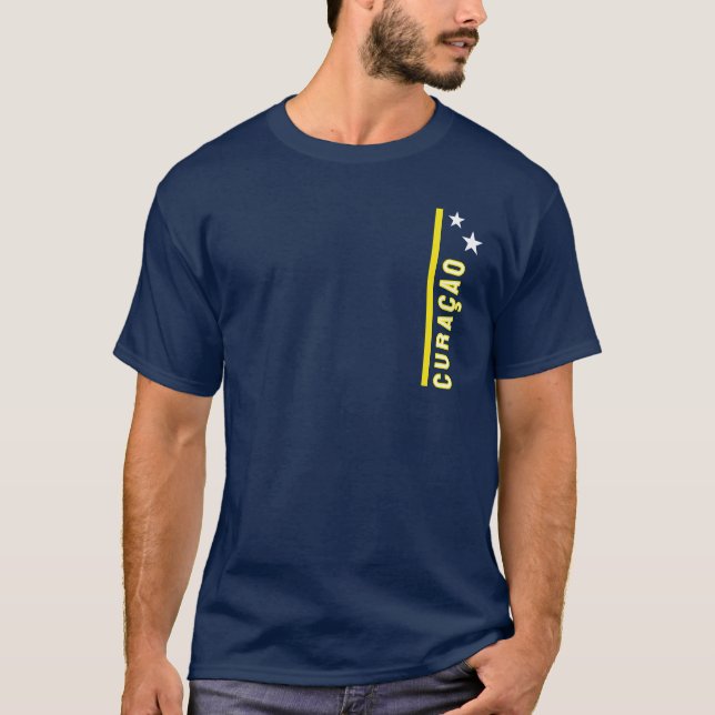 Flag of Curaçao T-Shirt (Front)