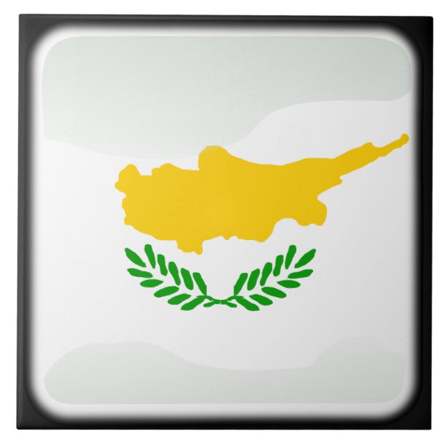 Flag of Cyprus Tile (Front)