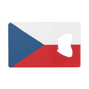 Flag of Czech Republic Credit Card Bottle Opener