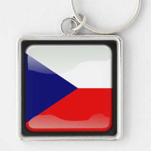 Flag of Czech Republic Keychain