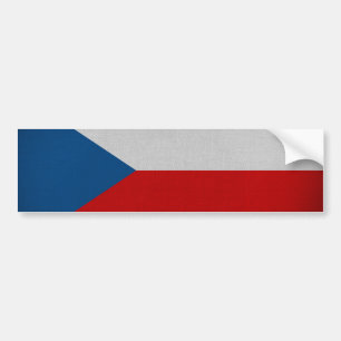 Flag of Czechia Bumper Sticker