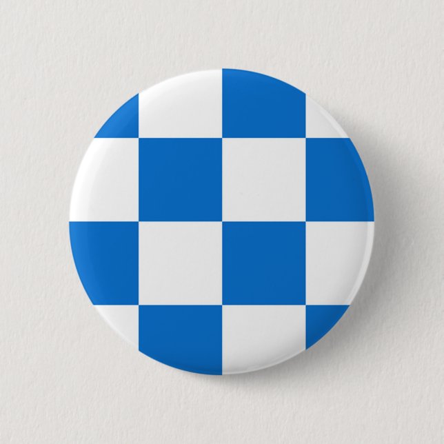 Flag of Dalfsen 2 Inch Round Button (Front)