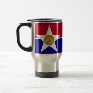Flag of Dallas, Texas Travel Mug