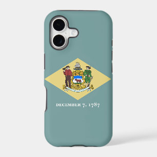 Flag of Delaware, USA