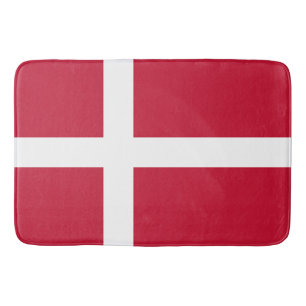 Flag of Denmark Bath Mat