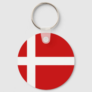 Flag of Denmark Keychain