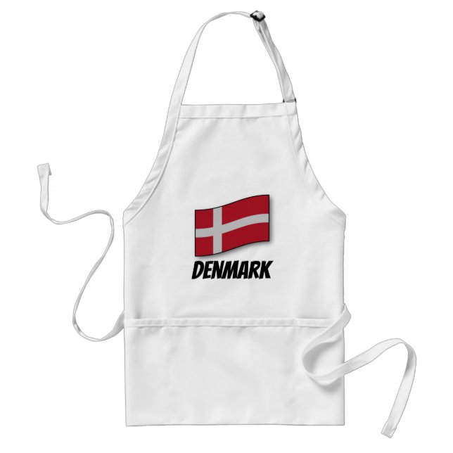 Flag of Denmark, Labelled Standard Apron (Front)