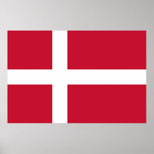 Flag of Denmark Poster
