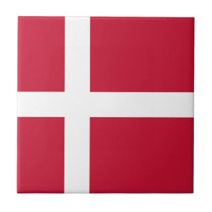 Flag of Denmark Tile