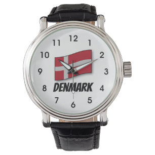 Flag of Denmark, waving Watch