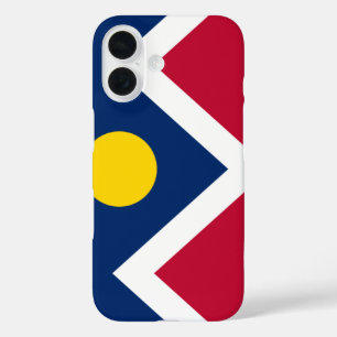 Flag of Denver, Colorado iPhone 16 Case