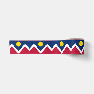 Flag of Denver, Colorado Satin Ribbon