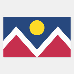 Flag of Denver, Colorado Sticker