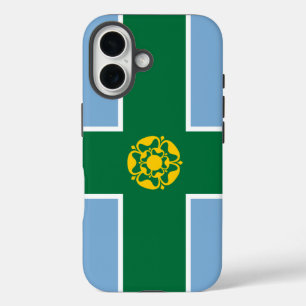 Flag of Derbyshire  iPhone 16 Case