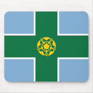 Flag of Derbyshire Mouse Pad