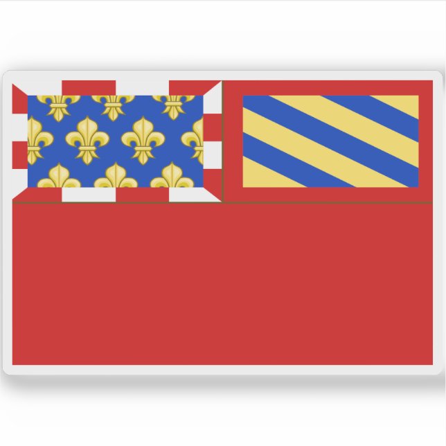 Flag of Dijon, France (Front)