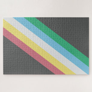 Flag of Disability Pride Jigsaw Puzzle