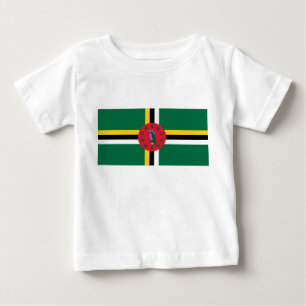 Flag of Dominica Baby T-Shirt
