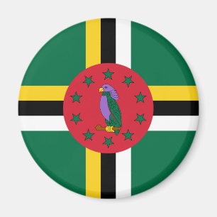Flag of Dominica Magnet