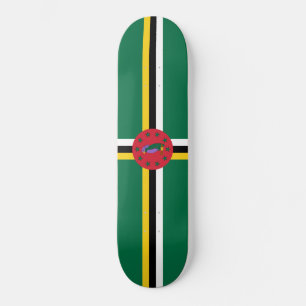 Flag of Dominica Skateboard
