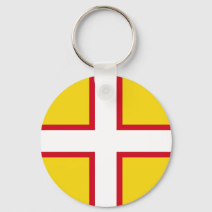 Flag of Dorset Keychain