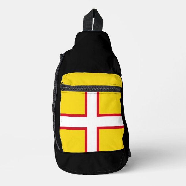 Flag of Dorset  Sling Bag (Front)