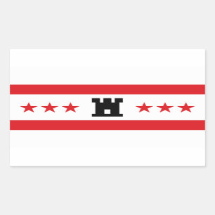 Flag of Drenthe province, Netherlands Sticker