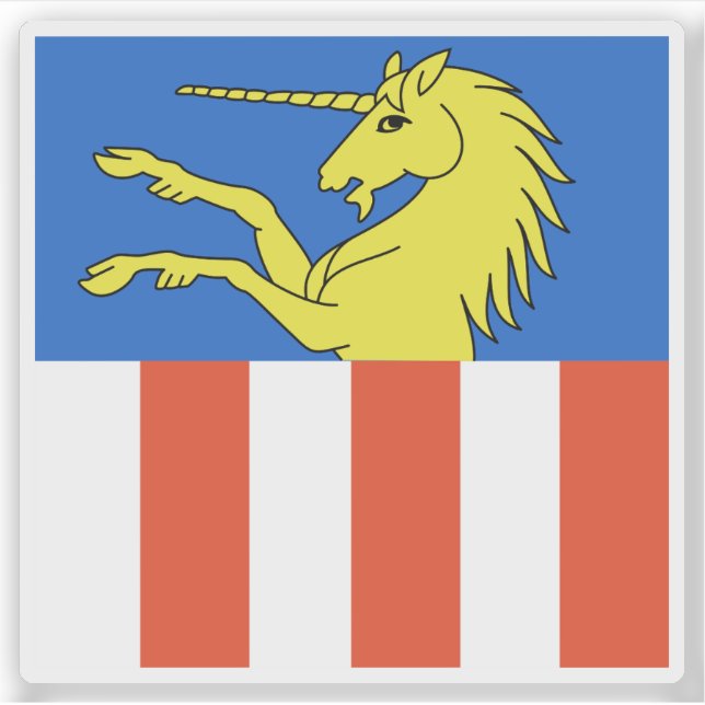 Flag of Dübendorf (Duebendorf), Switzerland (Front)