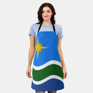 Flag of Duluth, Minnesota Apron