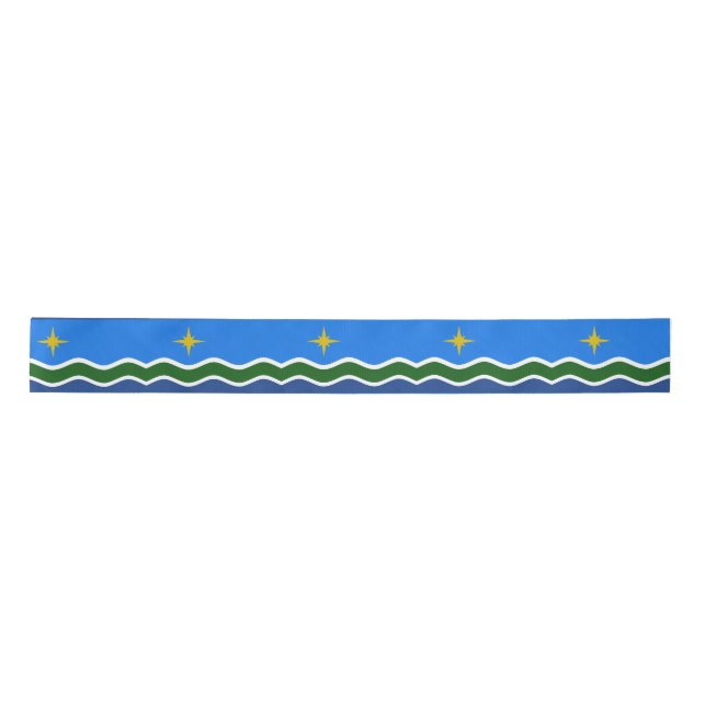 Flag of Duluth, Minnesota Satin Ribbon (Front)