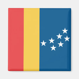 Flag of Durham (North Carolina, USA) Magnet