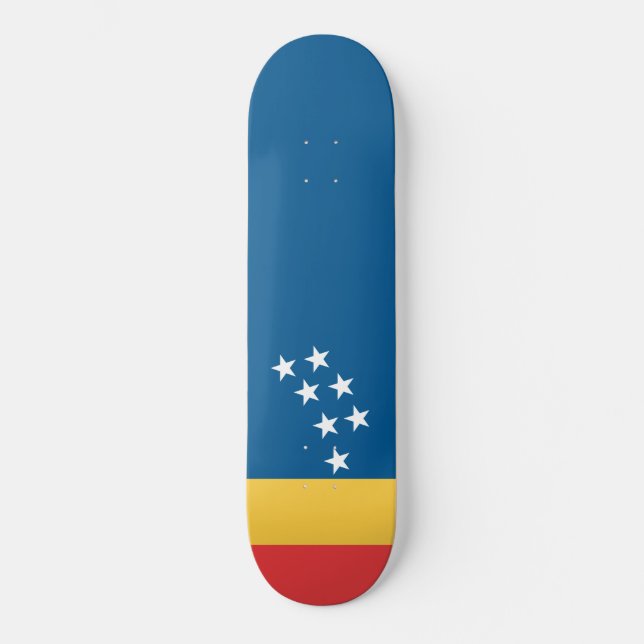 Flag of Durham (North Carolina, USA) Skateboard (Front)