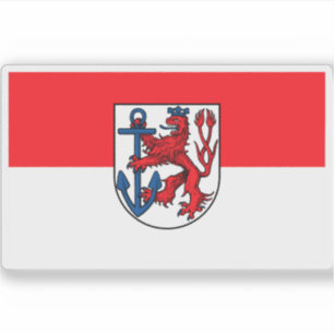 Flag of Düsseldorf, Germany