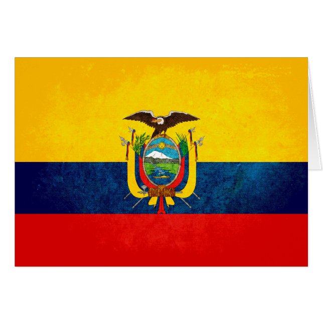 Flag of Ecuador (Front Horizontal)