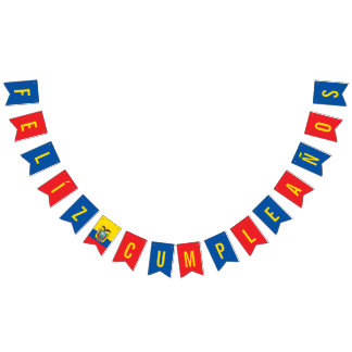Flag of Ecuador Birthday Party Decorations