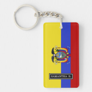 Flag of Ecuador Keychain