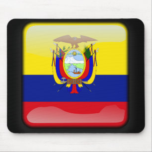Flag of Ecuador Mouse Pad