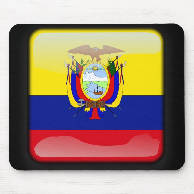 Flag of Ecuador Mouse Pad (Front)
