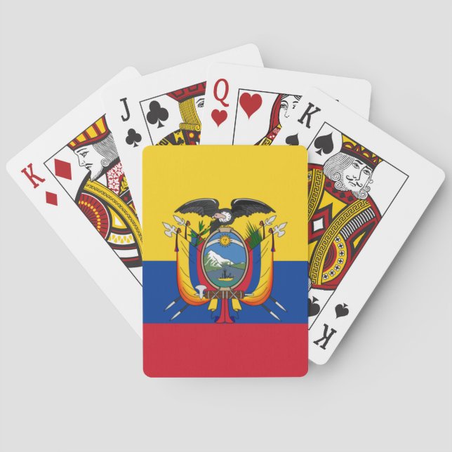 Flag of Ecuador Playing Cards (Back)