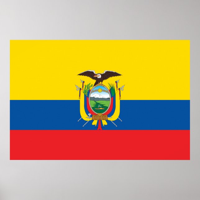 Flag of Ecuador Poster (Front)