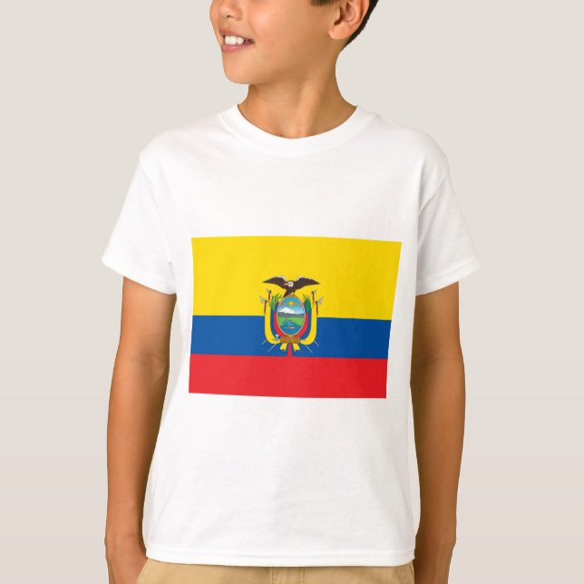 Flag of Ecuador T-Shirt (Front)